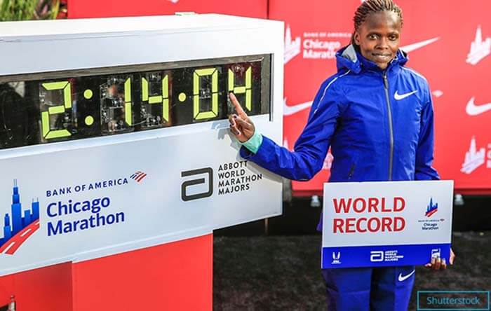 Самый быстрый марафон среди женщин