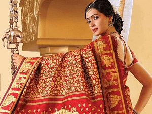 Chennai Silks презентовала самое дорогое индийское сари в мире, стоимостью $75 000.