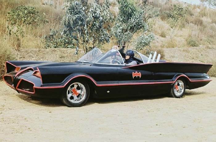 Бэтмобиль, использовавшийся в телешоу Бэтмена 1960-х годов