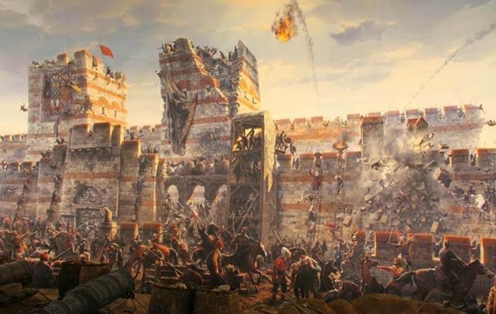 Падение Византийской империи - 1453 г.