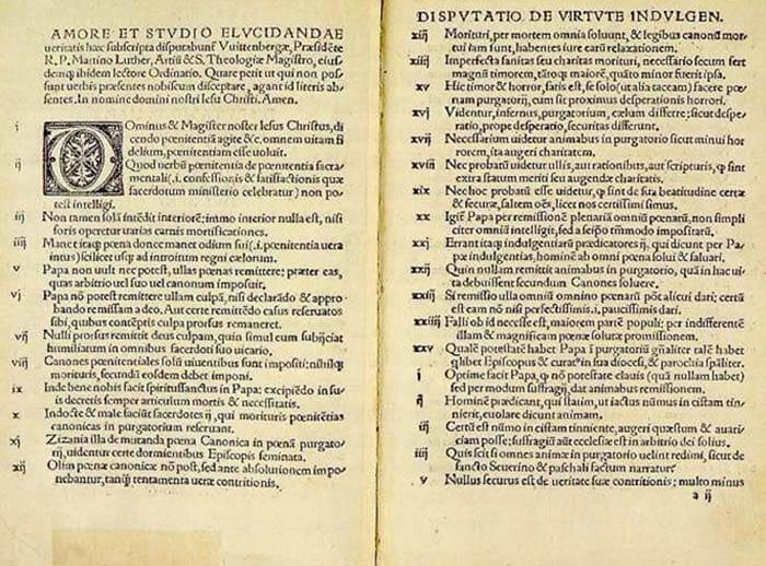 Начало Реформации в Германии - 1517 г.