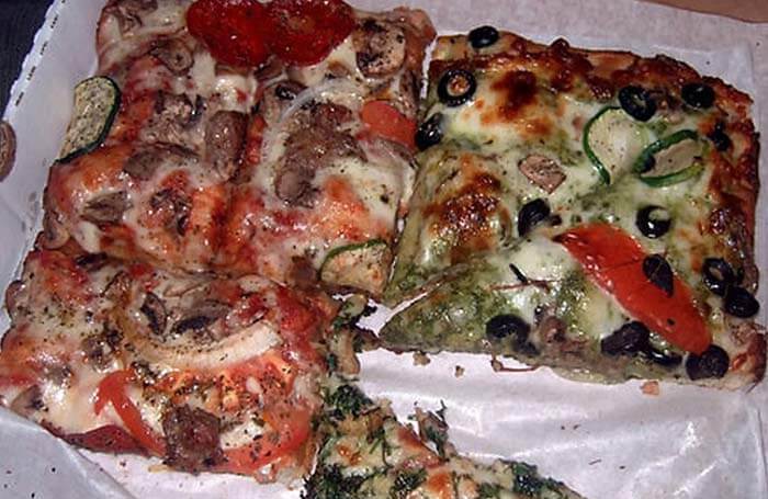 Пицца по-сицилийски с анчоусами